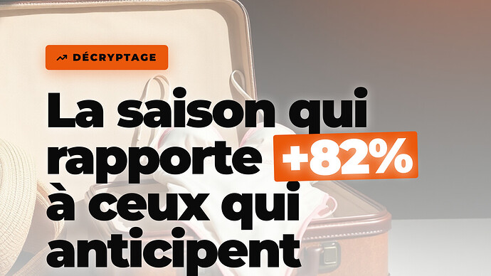 Saisonnalité Amazon FBA 2026 : maillots, sandales, bagages — comment capter le pic de vente ?