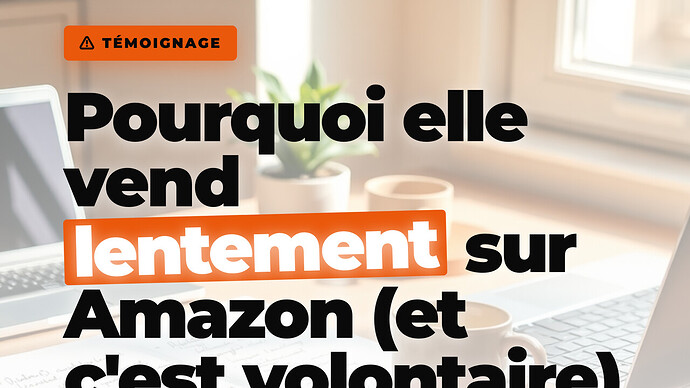 Construire un business Amazon FBA durable en parallèle de ton job, sans cramer ton cash ni...