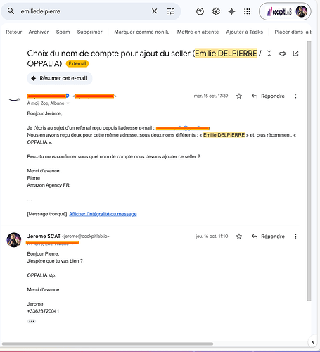 ouverture compte amazon seller central france