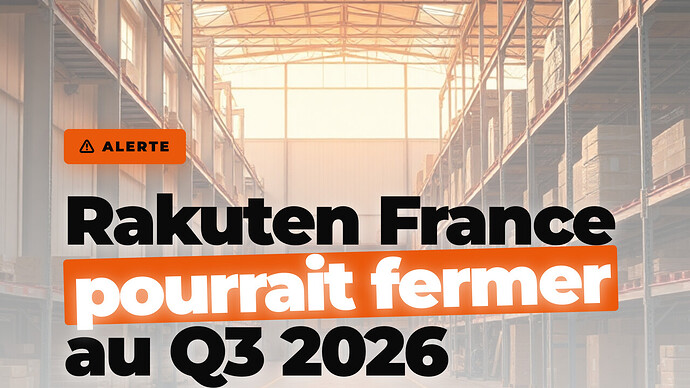 Fermeture Rakuten France 2026 : marketplace, vendeurs, plan B — comment réagir ?